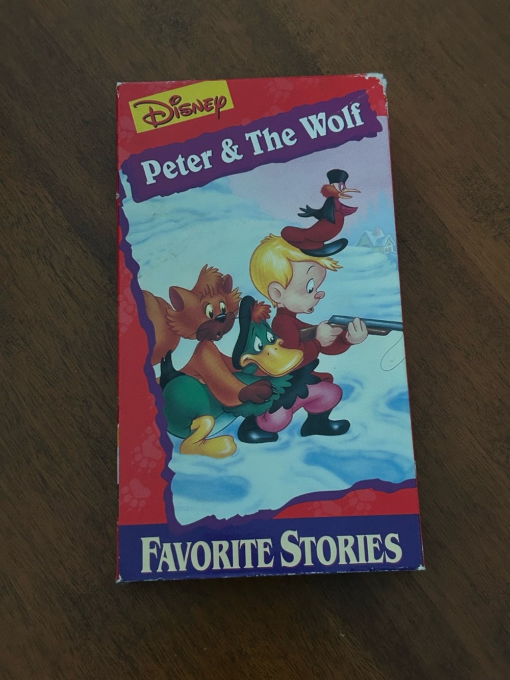 Disney Peter and the Wolf VHS Tape